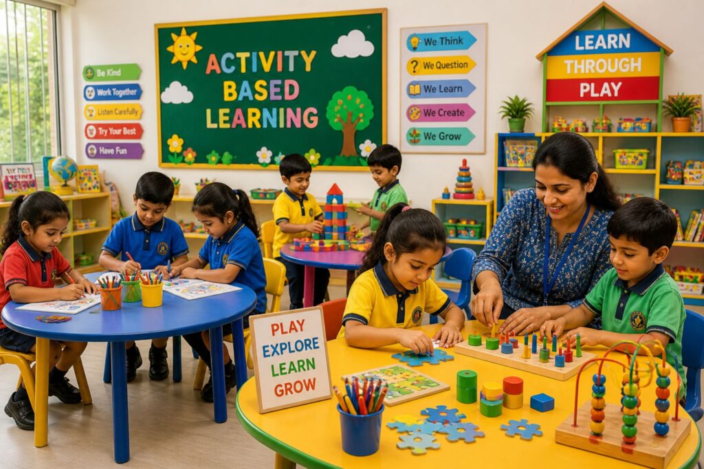 Haibowal Kalan Ludhiana: Benefits of Activity-Based Learning in Early Education